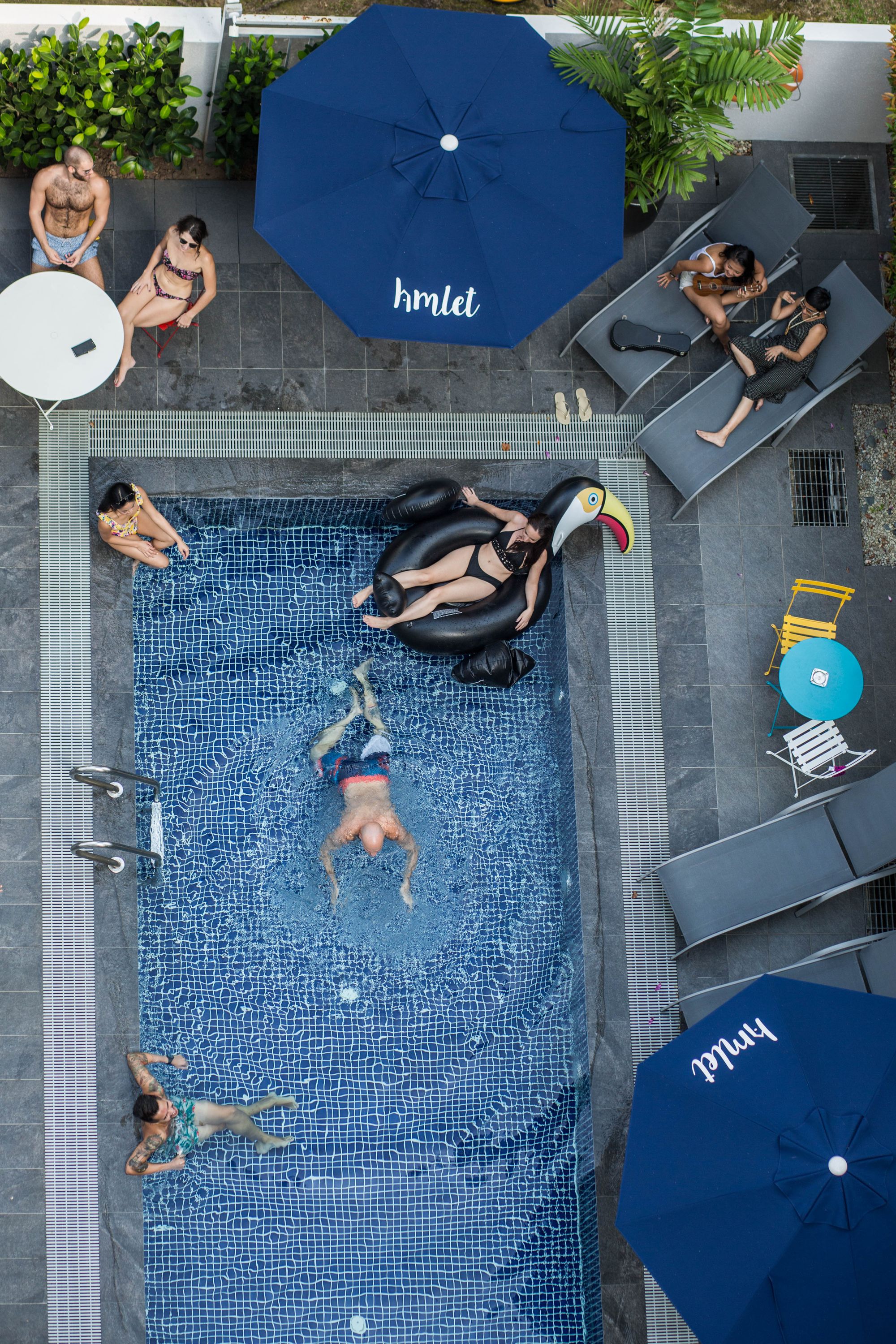 Swimming pool at Hmlet Portofino